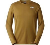 The North Face - Long-sleeved hiking T-shirt with UPF40+ sun protection - M Shadow LS Cedar for Men - Size L - Brown Brown L
