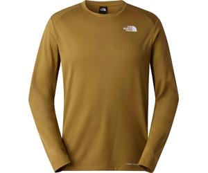 The North Face - Long-sleeved hiking T-shirt with UPF40+ sun protection - M Shadow LS Cedar for Men - Size M - Brown Brown M
