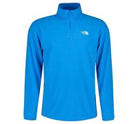 The North Face M 100 GLACIER 1/4 ZI CLEAR LAKE BLUE Fleece - Clear Lake Blue, XL