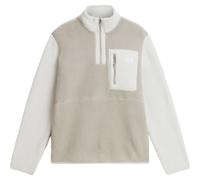 The North Face Mens Regular Fit Yumiori Quarter Zip Fleece - Colour: SM4 Stone Slab/Cumulus Cloud - Size: XL