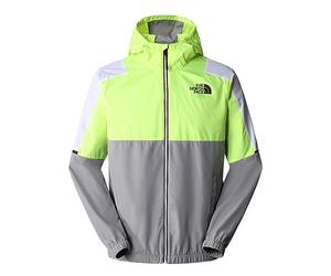 The North Face Ma Wind Jacket Meld Grey-LED Yellow-TNF White XXL