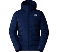 Aconcagua Zip-Up Padded Jacket with Hood Navy Blue