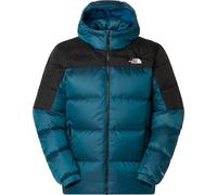 The North Face - Men's Insulated jacket with down hood - M Diablo Down 2.0 Hoodie Dusk Blue Black Heather for Men - Size M Blue M
