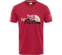 The North Face Men Mountain Line T-shirt - Rumba Red, XL