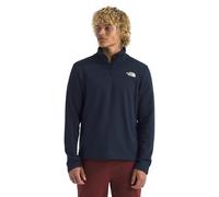 The North Face Men’s Cedar Trail Grid 1/4 Zip Fleece Jacket - Lightweight, Breathable, Stretch Midlayer - Recycled Materials - BLUE, L