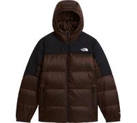 The North Face - Men's hooded down insulated jacket - M Diablo Down 2.0 Hoodie Dark Chestnut Black Heather for Men - Size L - Brown Brown L
