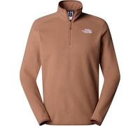 The North Face Men's 100 Glacier 1/4 Zip Sweatshirt, Latte, M