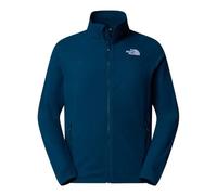 The North Face 100 Glacier Full Zip Fleece: Midnight Petrol: M Size: M