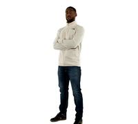 The North Face Men's 100 Glacier Full Zip Fleece Jacket, White Dune, XXL