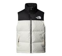 The North Face Men's 1996 Retro Nuptse Vest, White Dune/Tnf Black, 3XL