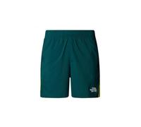 The North Face Men's 24/7 Color Block Reg Shorts, Deep Nori/Sulphur Sprin, L