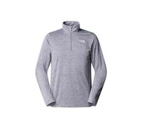 The North Face Men's 24/7 Rager L/S 1/4 Zip Shirt, Pearl Mist Light Heathe, L