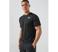 THE NORTH FACE Mens 24/7 Short Sleeve Tee Reg, Black, Size M, Men Black