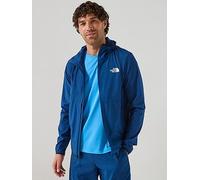 The North Face Mens 24/7 Woven Full Zip Hooded Jacket, Blue, Size 2Xl, Men Blue