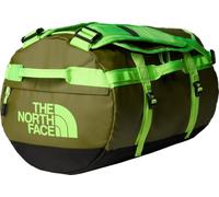 The North Face Men's Base Camp 50L Duffel, Forest Olive/Safety Gre