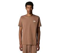 THE NORTH FACE - Men's Biner Graphic 4 T-Shirt - Standard Fit Tee - Crew Neck - Latte, M