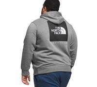 THE NORTH FACE Men's Box NSE Pullover Hoodie, TNF Meld Grey Heather/TNF Black, Small