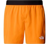 The North Face Men's Breeze 5In Shorts, Digital Orange/Iron Bro, XXL