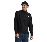 The North Face Men's Cedar Trail Grid Fleece Quarter Zip Jacket - Soft Fleece Jacket, Reinforced Binding on Collar & Cuffs, TNF Black, 3X-Large