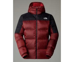 The North Face Men's Diablo Down Hoodie Jacket, High Risk Red Black Hea, S