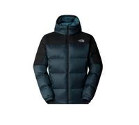 The North Face Men's Diablo Down Hoodie Jacket, Shady Blue Black Heathe, XL