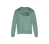 The North Face Men's Drew Peak Crew Sweatshirt, Duck Green/Deep Nori, XXL
