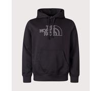 The North Face Mens Drew Peak Hoodie - Colour: WOO1 Black/Smoked Pearl - Size: Small