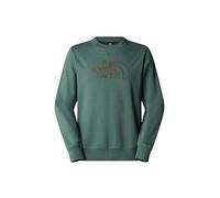 The North Face Men's Drew Peak Light Crew Sweatshirt, Duck Green/Latte, XS
