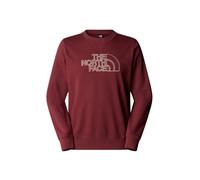 The North Face Men's Drew Peak Light Crew Sweatshirt, Sumac/Gravel, S