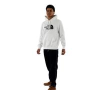 The North Face Men's Drew Peak Pullover Hooded Sweatshirt, Tnf White/Tnf Black, XXL