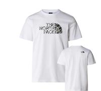 The North Face Men's Easy T-Shirt White Classic Comfort with Iconic Branding