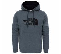 The North Face Mens Embroidery Drew Peak Grey Hoodie - Size X-Large