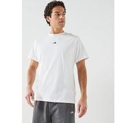 The North Face Mens Essential Centre Logo Relaxed T-Shirt, White, Size Xl, Men White