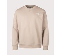 The North Face Mens Essential Lite Crew Neck Sweatshirt - Colour: BOX1 Mushroom Grey - Size: XL