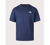 The North Face Mens Essential Oversized T-Shirt - Colour: 8K21 Summit Navy - Size: XL