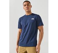 The North Face Mens Evolution Box NSE T-Shirt, Navy, Size S, Men Navy