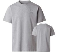 The North Face Mens Evolution embroidered logo Simple Dome T Shirt Grey Cotton - Size Medium