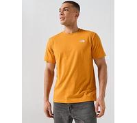 The North Face Mens Evolution Simple Dome T-Shirt, Orange, Size S, Men Orange