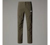 The North Face Men's Exploration Convertible Regular Tapered Reg Pants, New Taupe Green, 38