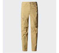 The North Face - Water-repellent hiking pants - M Exploration Reg Tapered Convertible Pant Khaki Stone for Men in Nylon - Size 34 - Beige Beige 34
