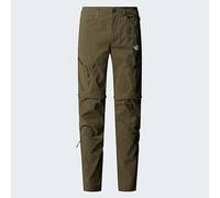The North Face Men's Exploration Reg Tapered Convertible Pants, New Taupe Green, 32