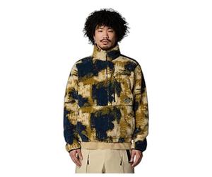 The North Face Men's Extreme Pile Pullover 2 Fleece Jacket, Midnight Petrol Tnf Ble, S