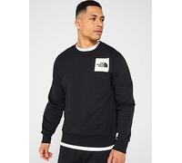 THE NORTH FACE Men's Fine Crew Sweatshirt - Black, Black, Size L, Men Black