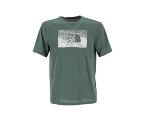 The North Face Men's Foundation Abstract Graphic T-Shirt, Duck Green, S
