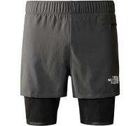 THE NORTH FACE Men's Full Zip Fleece T-Shirt, Asphalt Grey-TNF Black, XL