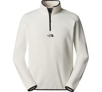 The North Face Men's Glacier 1/4 Zip - Embroidered Logo Sweatshirt, Gardenia White/Npf, XL