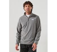 The North Face Glacier Half Zip Fleece Grey S Men