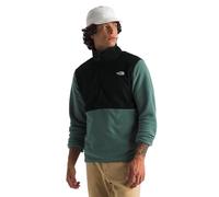 THE NORTH FACE Men's Glacier Fleece 1/2 Zip, Duck Green/TNF Black, X-Large