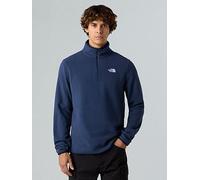 The North Face Mens Glacier 1/4 Zip Fleece Navy S