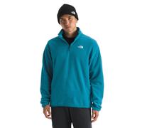 The North Face Men's Glacier Fleece Quarter Zip Jacket - 2 Zippered Hand Pockets, Comfortable Stretch Fabric, Dusk Blue, Large